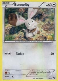 Bunnelby - 10/12, McDonald's Promos 2014 010/012