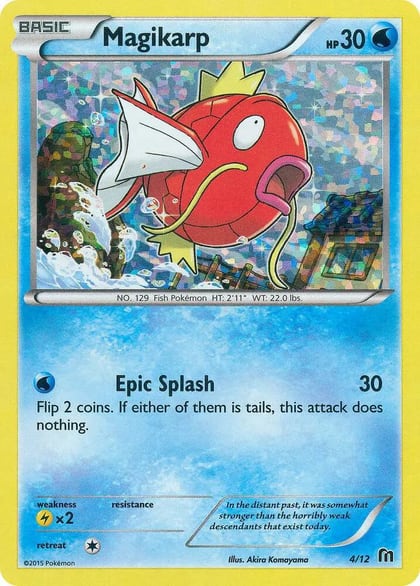 Magikarp - 4/12, McDonald's Promos 2016 004/012