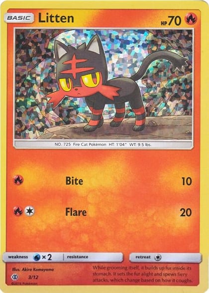 Litten - 3/12, McDonald's Promos 2017 003/012