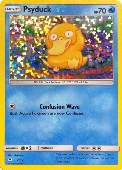 Psyduck - 2/12, McDonald's Promos 2018 002/012