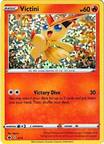 Victini - 5/15, McDonald's Promos 2022 005/015