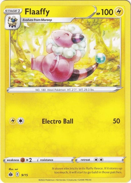 Flaaffy - 9/15, McDonald's Promos 2022 009/015