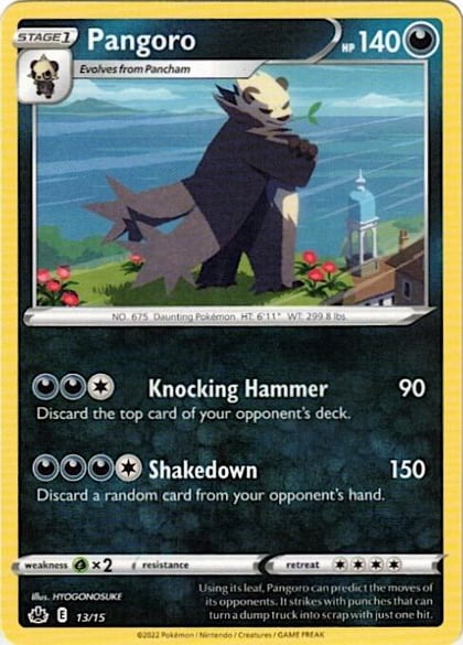 Pangoro - 13/15, McDonald's Promos 2022 013/015