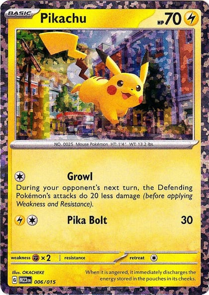Pikachu, McDonald's Promos 2023 006/015