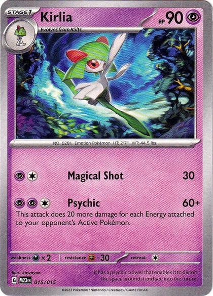 Kirlia, McDonald's Promos 2023 015/015