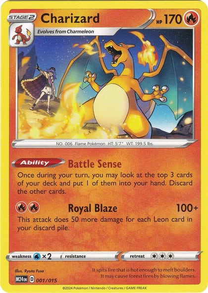 Charizard, McDonald's Promos 2024 001/015