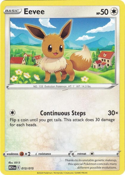 Eevee, McDonald's Promos 2024 013/015