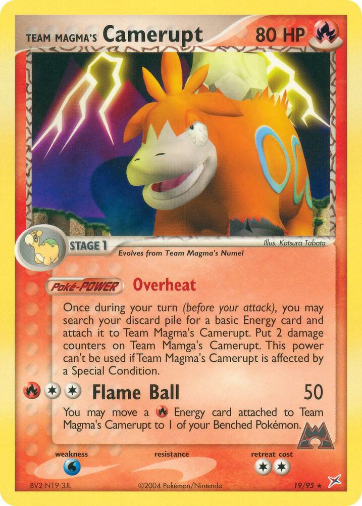Team Magma's Camerupt, Team Magma vs Team Aqua 19/95