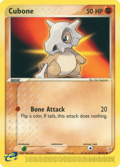 Cubone, Team Magma vs Team Aqua 40/95