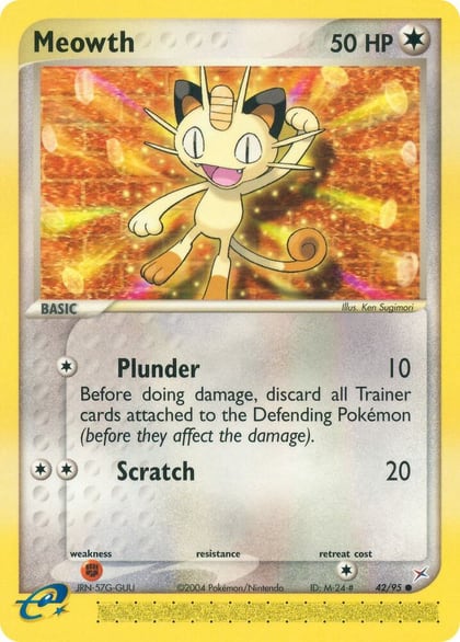 Meowth, Team Magma vs Team Aqua 42/95