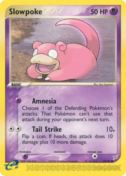 Slowpoke, Team Magma vs Team Aqua 45/95