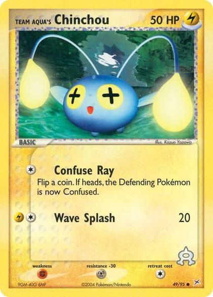 Team Aqua's Chinchou, Team Magma vs Team Aqua 49/95
