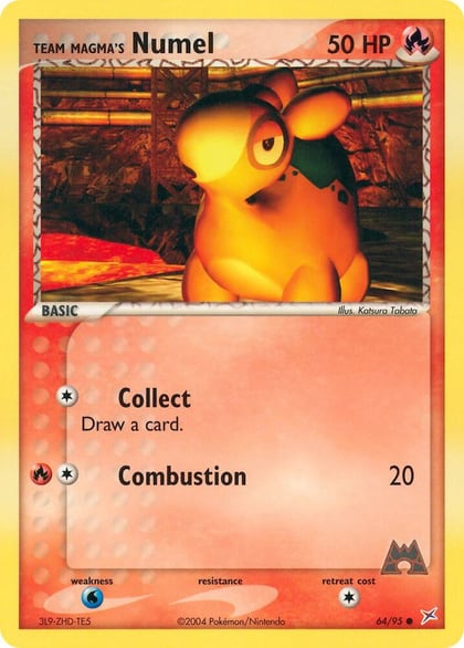 Team Magma's Numel, Team Magma vs Team Aqua 64/95