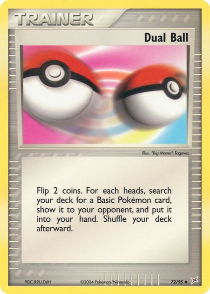 Dual Ball, Team Magma vs Team Aqua 72/95