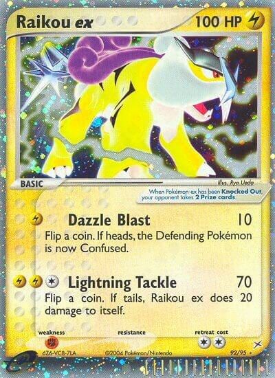 Raikou ex, Team Magma vs Team Aqua 92/95