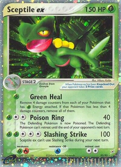 Sceptile ex, Team Magma vs Team Aqua 93/95