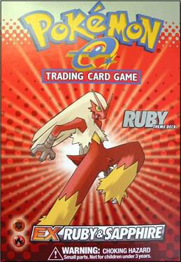 EX Ruby & Sapphire Theme Deck - "Ruby" [Blaziken], Team Magma vs Team Aqua P488309