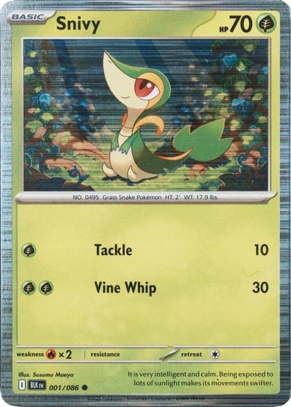 Snivy - 001/086 (Unova Poster Collection), Miscellaneous Cards & Products 001/086