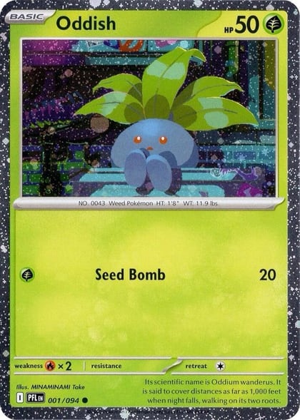 Oddish (Cosmos Holo), Miscellaneous Cards & Products 001/094