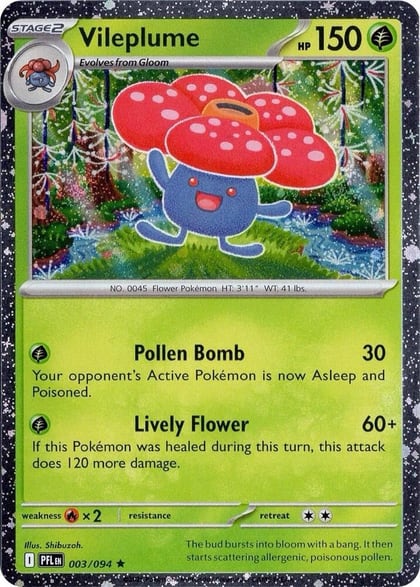 Vileplume (Cosmos Holo), Miscellaneous Cards & Products 003/094