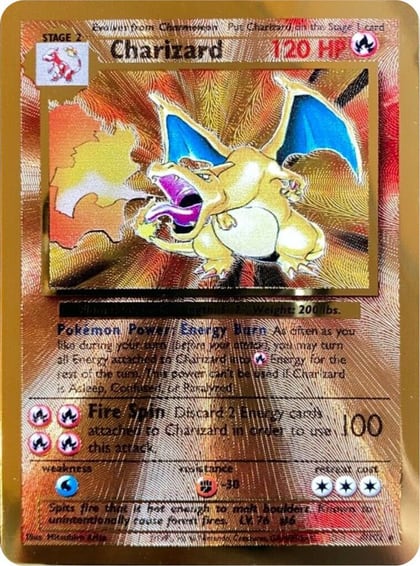 Charizard (Celebrations Metal Card), Miscellaneous Cards & Products 004/102