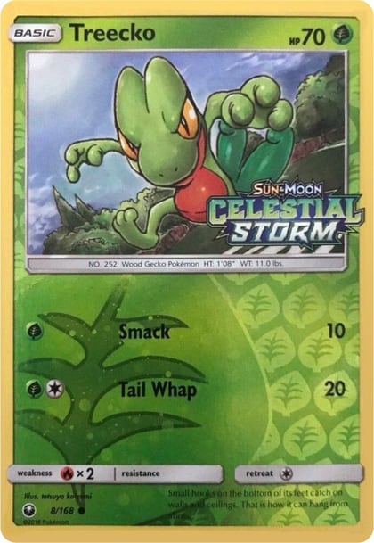 Treecko - 8/168 (Toys R Us), Miscellaneous Cards & Products 008/168