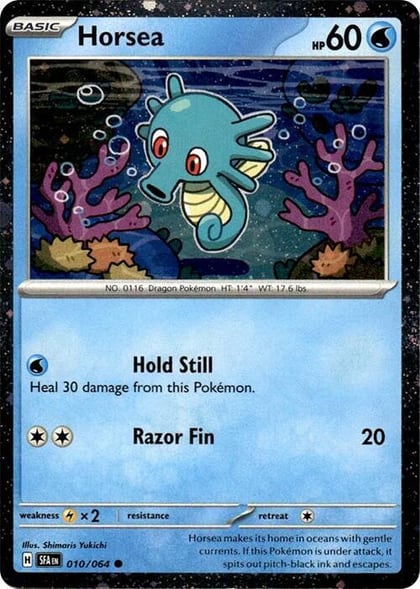 Horsea - 010/064 (Cosmos Holo), Miscellaneous Cards & Products 010/064