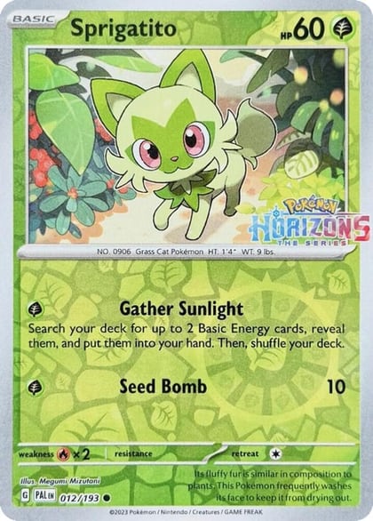 Sprigatito - 012/193, Miscellaneous Cards & Products 012/193
