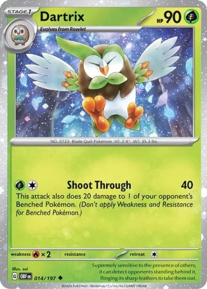 Dartrix - 014/197 (Cosmos Holo), Miscellaneous Cards & Products 014/197
