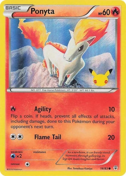 Ponyta (UK Exclusive Promo), Miscellaneous Cards & Products 014/083