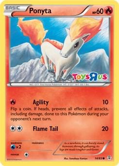 Ponyta - 14/83 (Toys R Us Promo), Miscellaneous Cards & Products 014/083