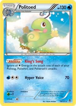 Politoed - 18/111 (Cosmos Holo), Miscellaneous Cards & Products 018/111