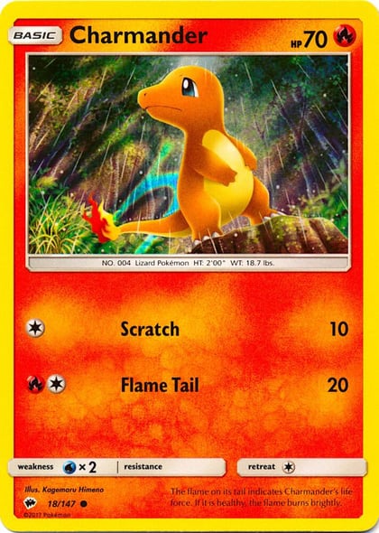 Charmander - 18/147 (Premium Collection Promo), Miscellaneous Cards & Products 018/147