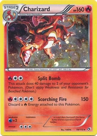 Charizard - 19/113 (Cosmos Holo), Miscellaneous Cards & Products 019/113