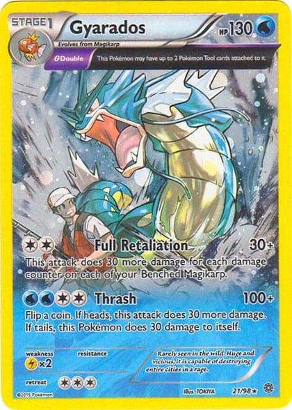 Gyarados - 21/98 (Cosmos Holo), Miscellaneous Cards & Products 021/098