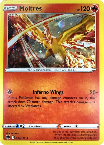 Moltres (Cosmos Holo), Miscellaneous Cards & Products 021/172