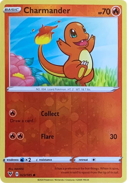 Charmander - 023/185 (Reverse Cosmos Holo), Miscellaneous Cards & Products 023/185
