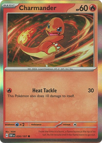 Charmander - 026/197, Miscellaneous Cards & Products 026/197