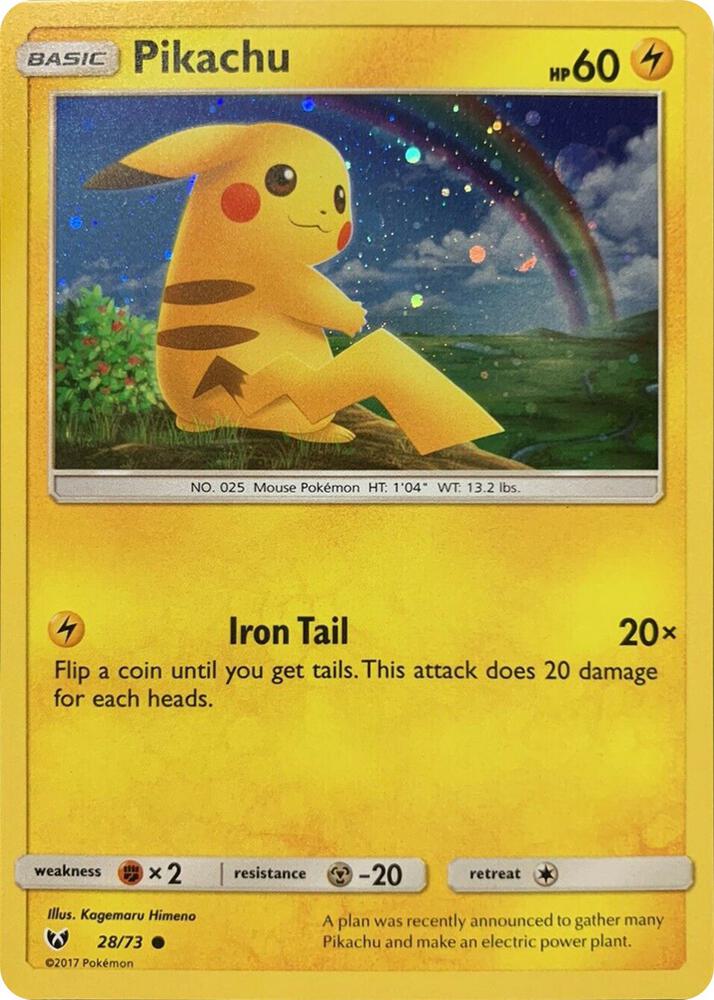 Pikachu - 28/73 (Cosmos Holo), Miscellaneous Cards & Products 028/073