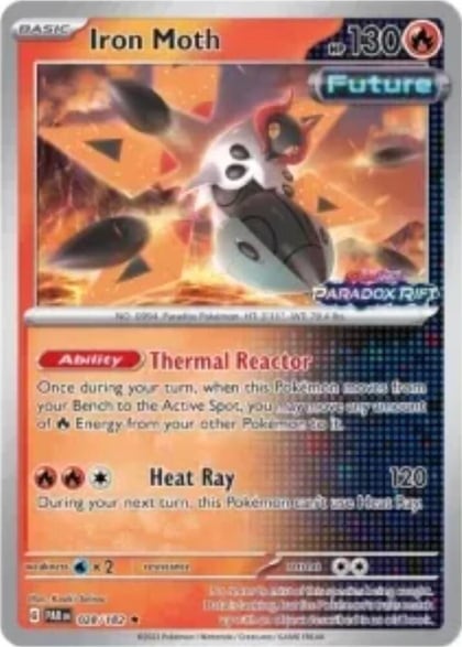 Iron Moth - 028/182 (European Promo), Miscellaneous Cards & Products 028/182