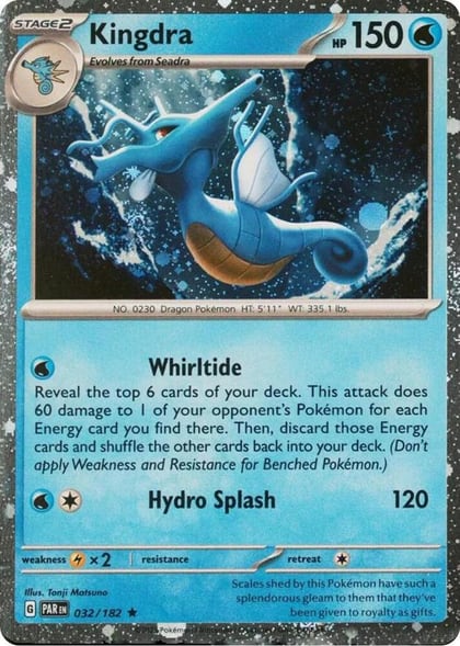 Kingdra (Cosmos Holo), Miscellaneous Cards & Products 032/182