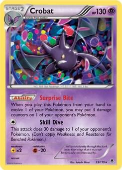 Crobat - 33/119 (Cosmos Holo), Miscellaneous Cards & Products 033/119