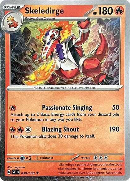 Skeledirge - 038/198 (Cosmos Holo), Miscellaneous Cards & Products 038/198