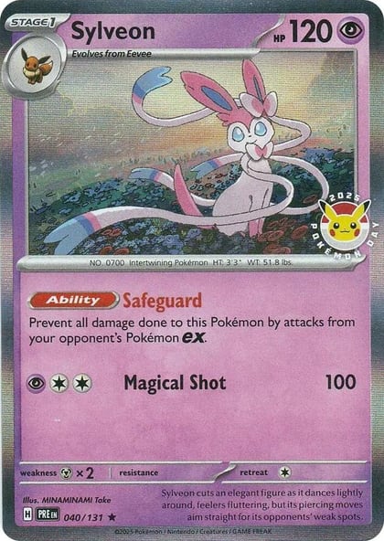 Sylveon - 040/131 (Pokemon Day), Miscellaneous Cards & Products 040/131