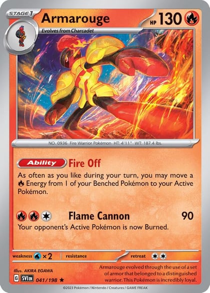Armarouge - 041/198 (Line Holo), Miscellaneous Cards & Products 041/198