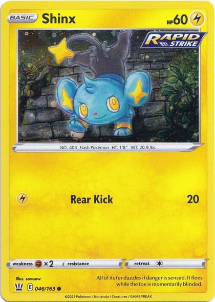 Shinx - 046/163 (Cosmos Holo), Miscellaneous Cards & Products 046/163