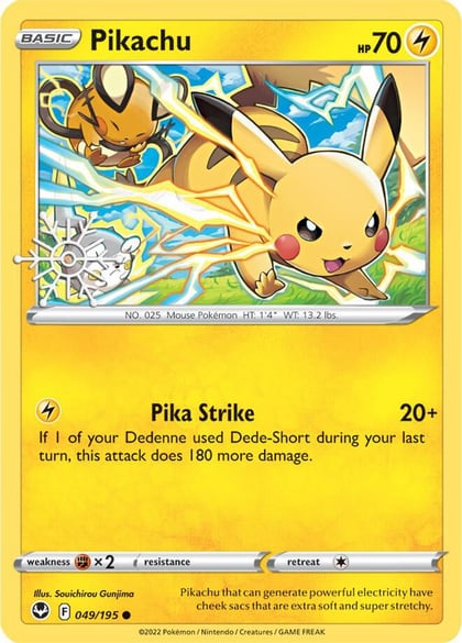 Pikachu - 049/195 (Holiday Calendar), Miscellaneous Cards & Products 049/195