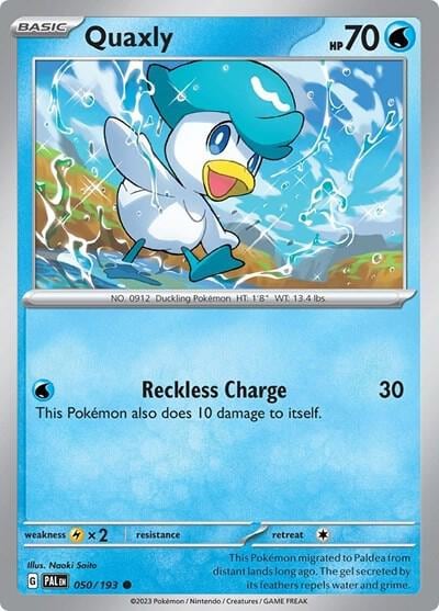 Quaxly - 050/193 (Summer 2023 Collector Chest), Miscellaneous Cards & Products 050/193