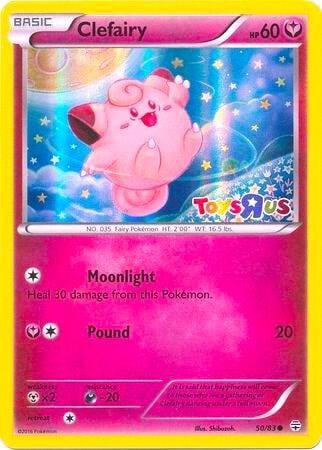 Clefairy - 50/83 (Toys R Us Promo), Miscellaneous Cards & Products 050/083