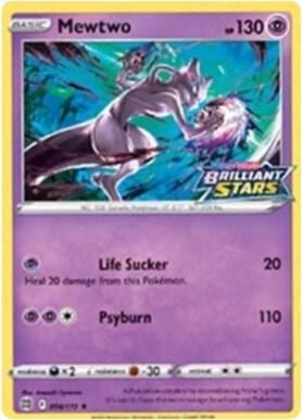 Mewtwo - 056/172 (Brilliant Stars Stamped), Miscellaneous Cards & Products 056/172